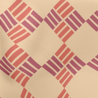 Japanese Diamond Design Lightweight Cotton Poplin