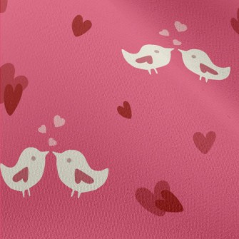 Happy Love Birds Chiffon