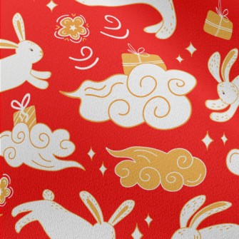Chinese Auspicious Clouds And  Chiffon