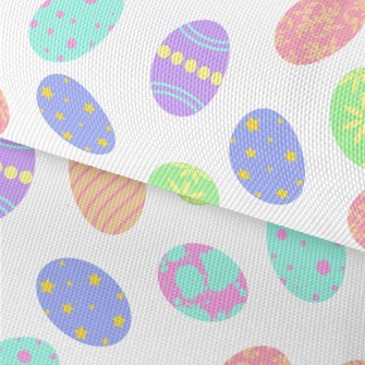 Cartoon Easter Eggs Waterproof Oxford