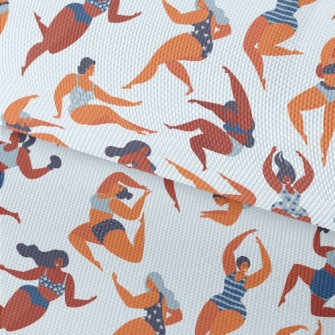 Confident Swimsuit Girl Waterproof Oxford