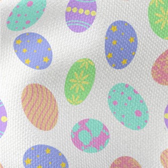Cartoon Easter Eggs Waterproof Canvas