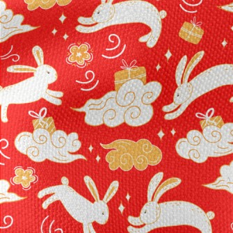 Chinese Auspicious Clouds And  Waterproof Canvas