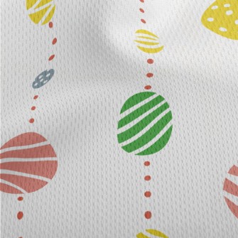 Cute Easter Charm Athletic Mesh Flat Back