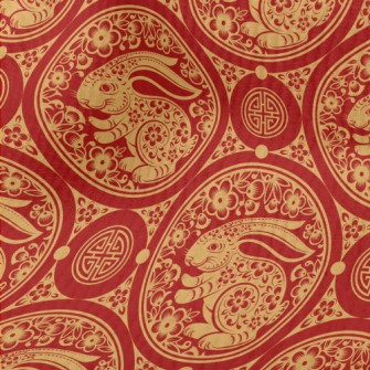 Chinese Paper-cut Art Rabbit Terry