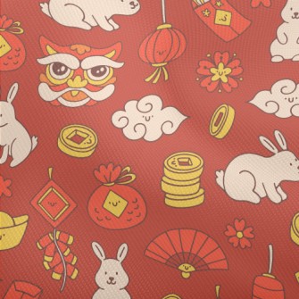 Cute Rabbit Year Illustration Dobby