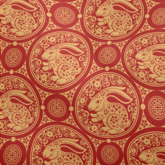 Chinese Paper-cut Art Rabbit Dobby