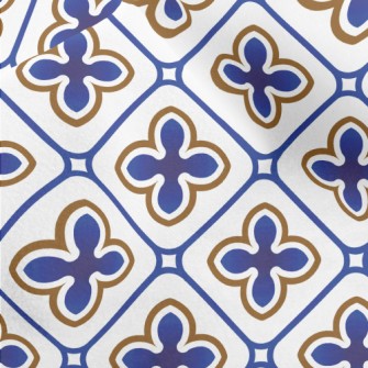 Cute Tile Design Micro Fleece