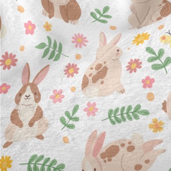 Cartoon Plush Rabbit Minky