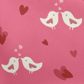 Happy Love Birds Pongee