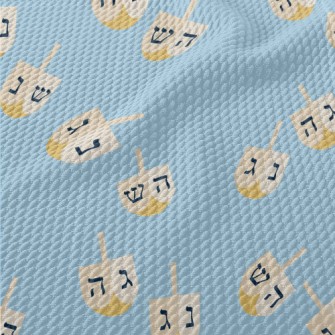 Graffiti Traditional Jewish Sp Birdseye Piqué