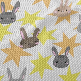 Bunny And Full Of Stars Birdseye Piqué