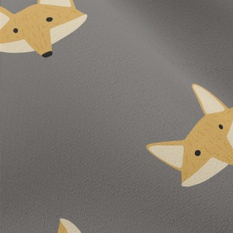 Cute Fox With Lifeless Eyes Chiffon