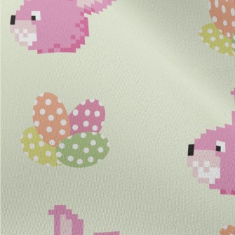 Mosaic Style Rabbit Chiffon