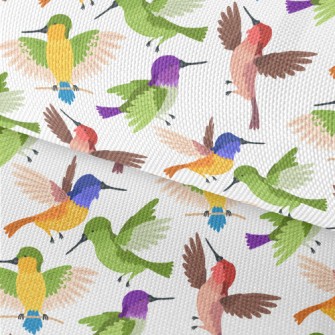 Colorful Hummingbird Flying Waterproof Oxford