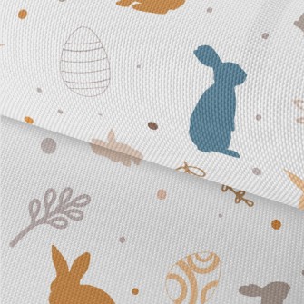 Easter Eggs And Bunny Waterproof Oxford