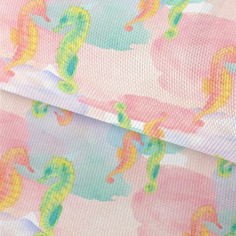 Two-color Seahorse In Watercol Waterproof Oxford