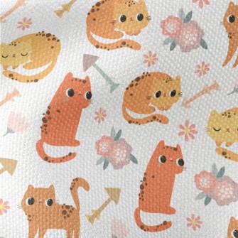 Warm-colored Cat Changing Post Waterproof Canvas