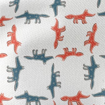 Funny Two-toned Wolf Waterproof Canvas