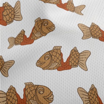 Taiyaki With Lots Of Fillings Athletic Mesh Flat Back