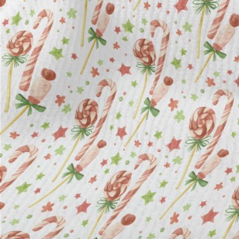 Christmas Candy And Canes Terry