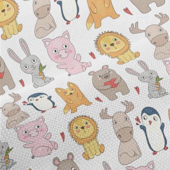 Animals That Love Each Other Performance Linen