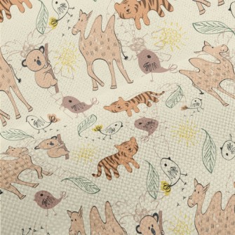 Wild Animal With A Shy Smile Performance Linen