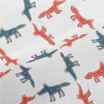 Funny Two-toned Wolf Performance Linen