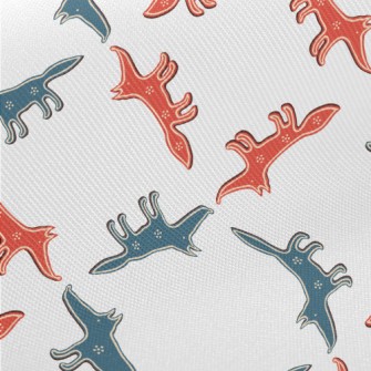 Funny Two-toned Wolf Twill