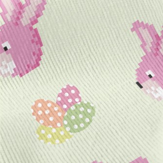 Mosaic Style Rabbit Standard Corduroy