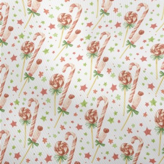 Christmas Candy And Canes Dobby