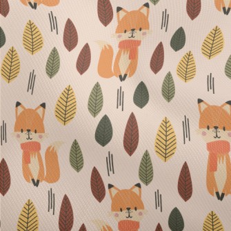 Scarf Fox In The Forest Dobby