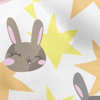 Bunny And Full Of Stars Micro Fleece