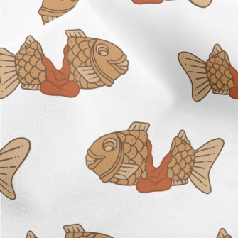 Taiyaki With Lots Of Fillings Micro Fleece