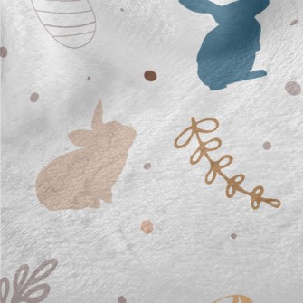 Easter Eggs And Bunny Minky