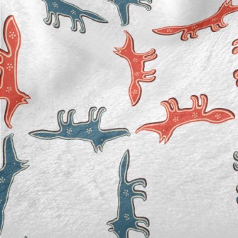 Funny Two-toned Wolf Minky