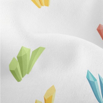 Colorful Magical Crystals Lightweight Performance Linen