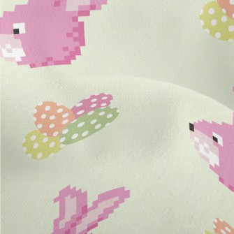 Mosaic Style Rabbit Lightweight Performance Linen