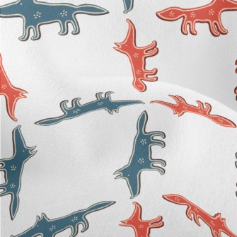 Funny Two-toned Wolf Lightweight Performance Linen