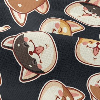 Cute Shiba Inu With A Big Smil Modern Jersey