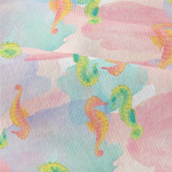 Two-color Seahorse In Watercol Modern Jersey