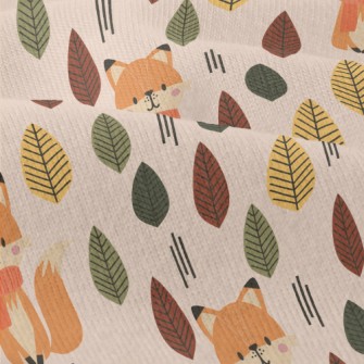 Scarf Fox In The Forest Modern Jersey
