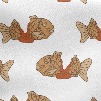 Taiyaki With Lots Of Fillings Jersey Backed Fleece