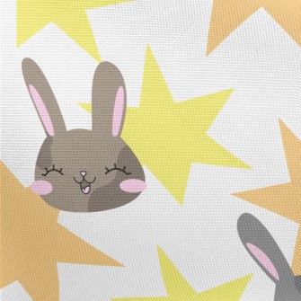 Bunny And Full Of Stars Pongee
