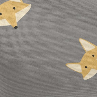 Cute Fox With Lifeless Eyes Pongee