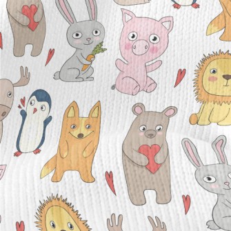 Animals That Love Each Other Stretch Jersey