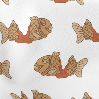 Taiyaki With Lots Of Fillings Lightweight Cotton Poplin