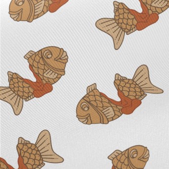 Taiyaki With Lots Of Fillings Midweight Cotton Poplin