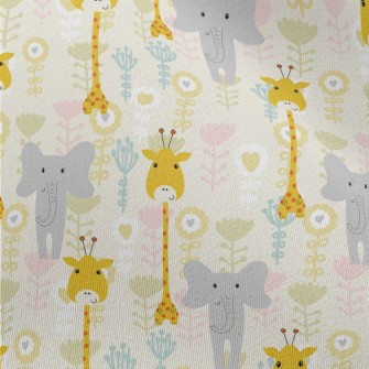 Cute And Funny Baby Animals Chiffon