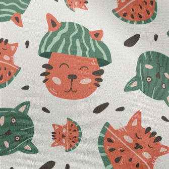Fusion Of Cat And Watermelon Chiffon